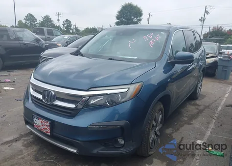 2019 Honda Pilot Ex-L from USA, damaged, VIN 5FNYF5H53KB021184